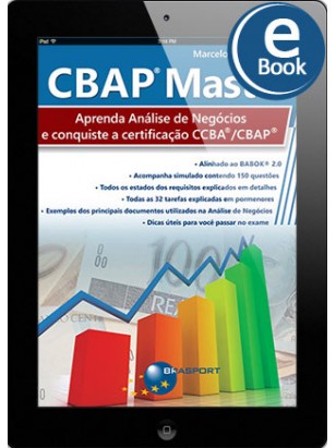 eBook: CBAP Master: Aprenda Análise de Negócios e conquiste a certificação CCBA®/CBAP®