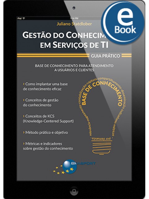 eBook: Gestão do Conhecimento em Serviços de TI: Guia Prático